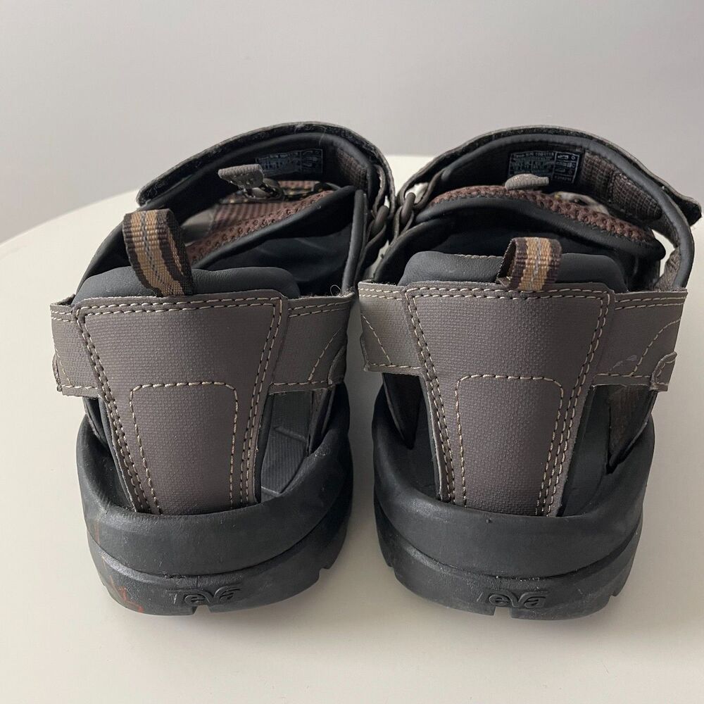 Teva Forebay Water Proof Hiking Sandals 1001116 Turkish Coffee Men's Size 12 - Picture 4 of 12